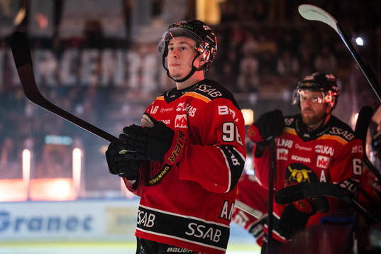 Luleås Pontus Andreasson och Linus Omark