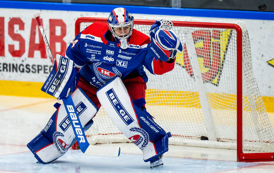 Oskarshamns målvakt Marek Langhamer