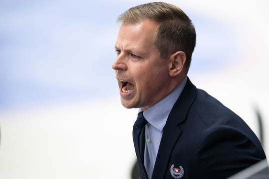 Oskarshamns tränare Martin Filander