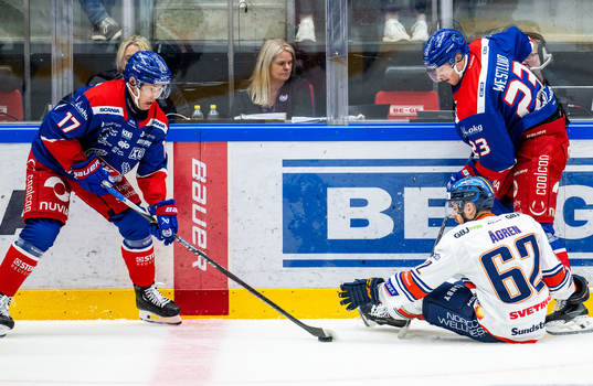 Oskarshamns Jonas Engström och Gustaf Westlund mot