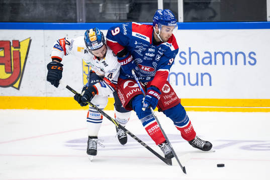 Växjös Keegan Lowe och Oskarshamns Ahti Oksanen