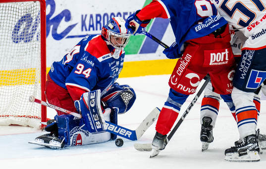 Oskarshamns målvakt Marek Langhamer