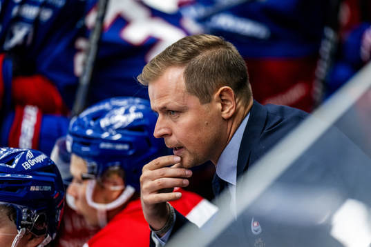 Oskarshamns tränare Martin Filander deppar