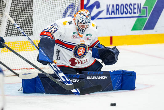 Växjös målvakt Emil Larmi
