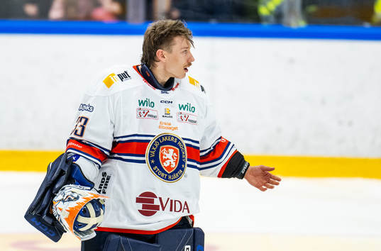 Växjös målvakt Emil Larmi