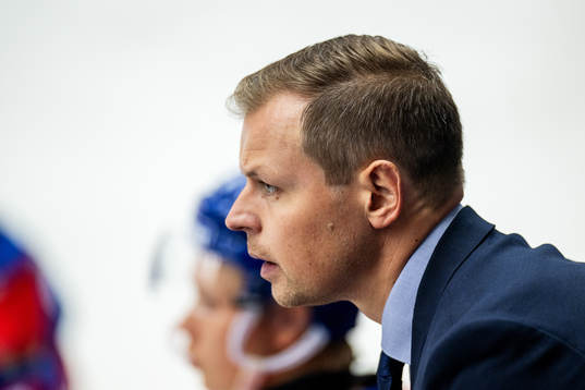 Oskarshamns tränare Martin Filander