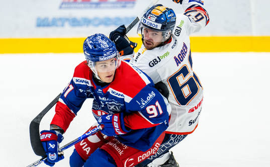 Oskarshamns Logan Hutsko och Växjös Manuel Ågren