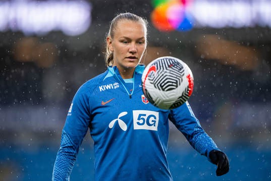Frida Maanum of the Norwegian women's national football team
