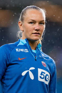 Frida Maanum of the Norwegian women's national football team