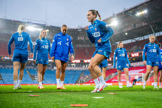 Elisabeth Terland of the Norwegian women's national