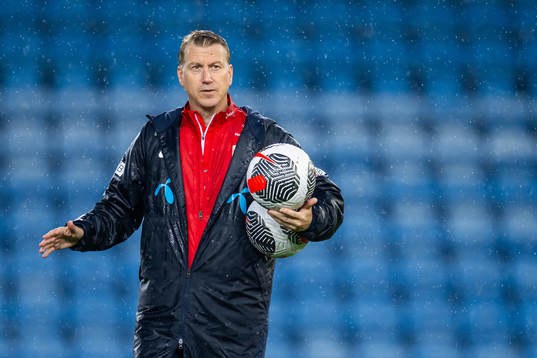 Leif Gunnar Smerud, head coach of the Norwegian women's
