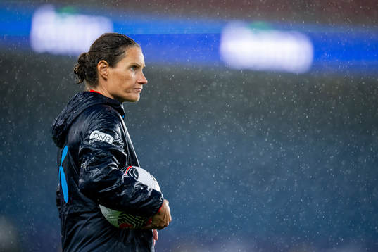 Ingvild Stensland, assistant coach of the Norwegian women's