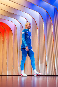 Guro Bergsvand of the Norwegian women's national football