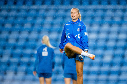 Lisa Fjeldstad Naalsund of the Norwegian women's national