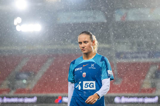 Lisa Naalsund of the Norwegian women's national football