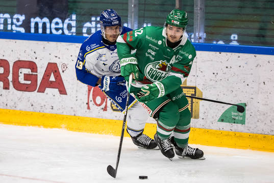 Leksands Jon Knuts och Rögles Brady Ferguson