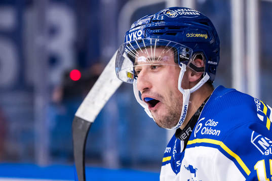 Leksands Max Veronneau jublar