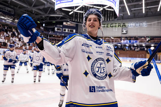 Leksands Anton Johansson jublade