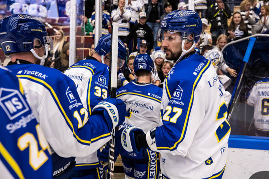 Leksands Marek Hrivik jubel