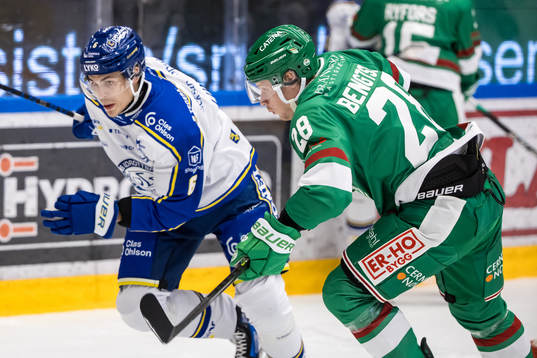 Leksands Alexander Lundqvist och Rögles Anton Bengtsson