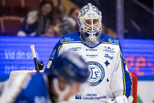 Leksands målvakt Mantas Armalis
