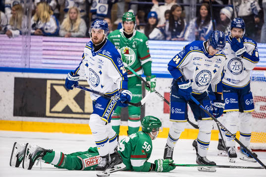 Leksands Lucas Elvenes och Leksands Peter Cehlarik och