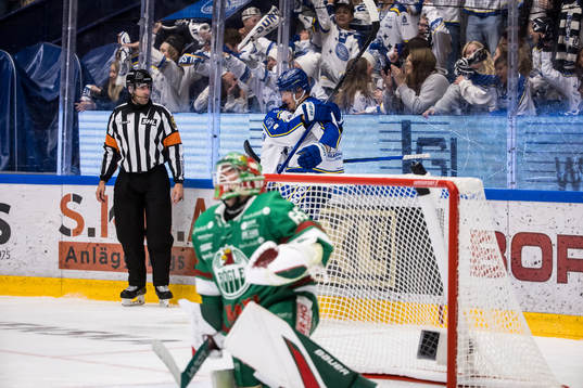 Leksands Carter Ashton jublar