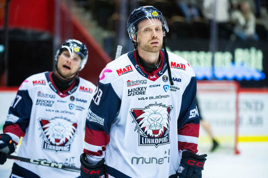 Linköpings John Nyberg deppar