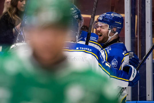 Leksands Lucas Elvenes jubel