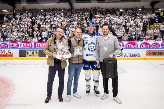 Leksands Carter Ashton utsedd till matchens lirare