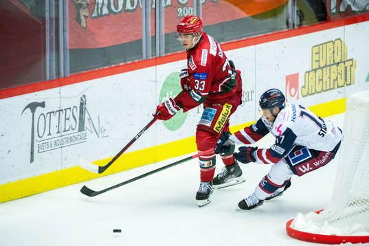 MoDos Kristians Rubins och Linköpings Sebastian Strandberg