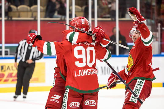 Moras Daniel Ljunggren jublar