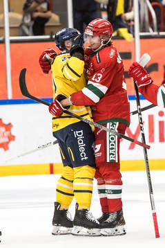 Södertäljes Marcus Eriksson och Moras Fabian Ilestedt