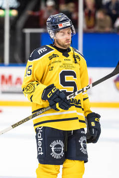 Södertäljes Albin Carlson deppar