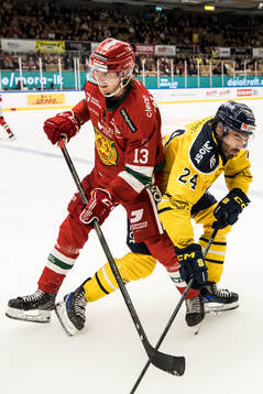 Moras Fabian Ilestedt och Södertäljes Jacob Dahlström