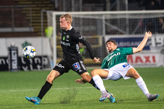 Örebros Valgeir Valgeirsson och Brages Emil Tot Wikström