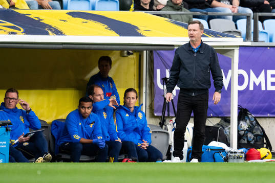 Head coach Peter Gerhardsson of Sweden
