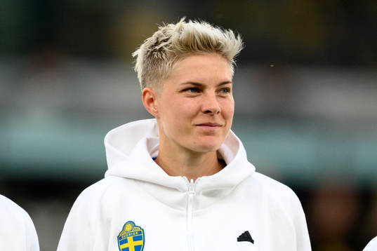 Lina Hurtig of Sweden at lineup