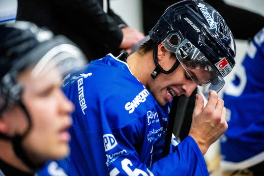 Karlskogas Albert Lyckåsen deppar