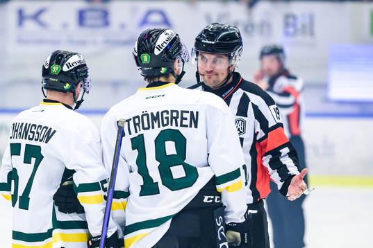 Östersunds Karl Johansson och Fredrik Strömgren i samtal