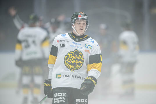 Björklövens Liam Dower Nilsson deppar