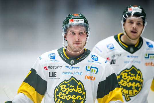 Björklövens Nicholas Schilkey deppar