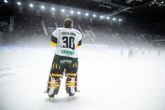 Björklövens målvakt Joona Voutilainen