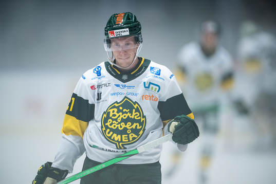Björklövens Myles Powell deppar