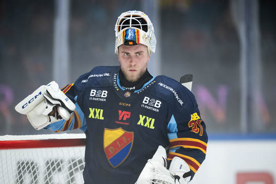 Djurgårdens målvakt Viktor Andrén