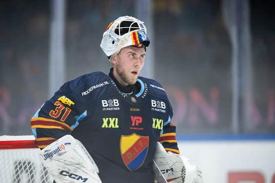 Djurgårdens målvakt Viktor Andrén