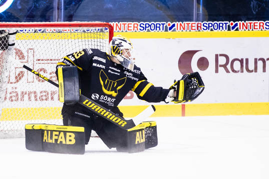 Västerås målvakt Niilo Halonen