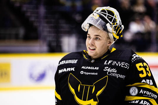 Västerås målvakt Niilo Halonen