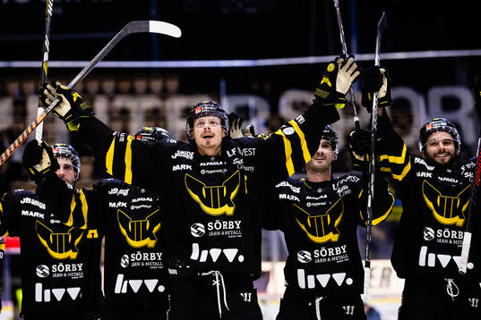 Västerås Jimmie Jansson Lorek jublar