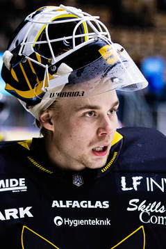 Västerås målvakt Niilo Halonen